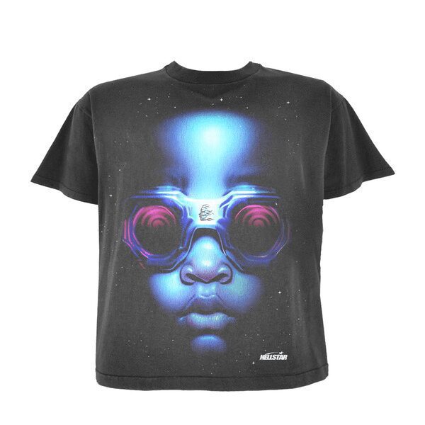 Best Hellstar Goggles T-Shirt Black