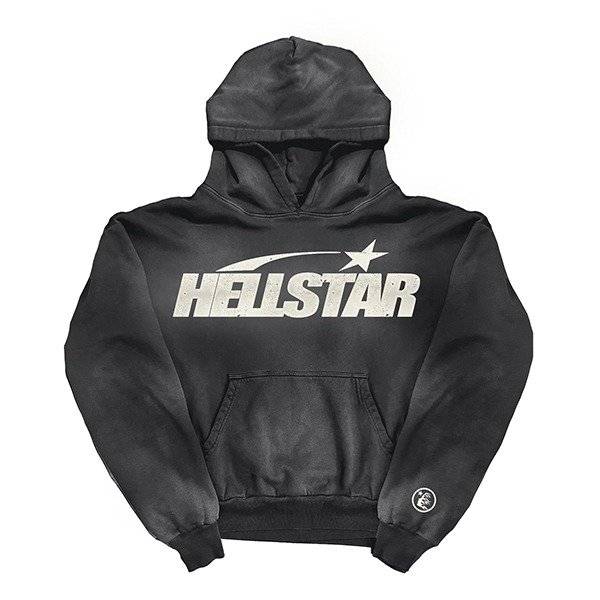 Black Hellstar Uniform Hoodie | The Men Hellstar Uniform Hoodie Black