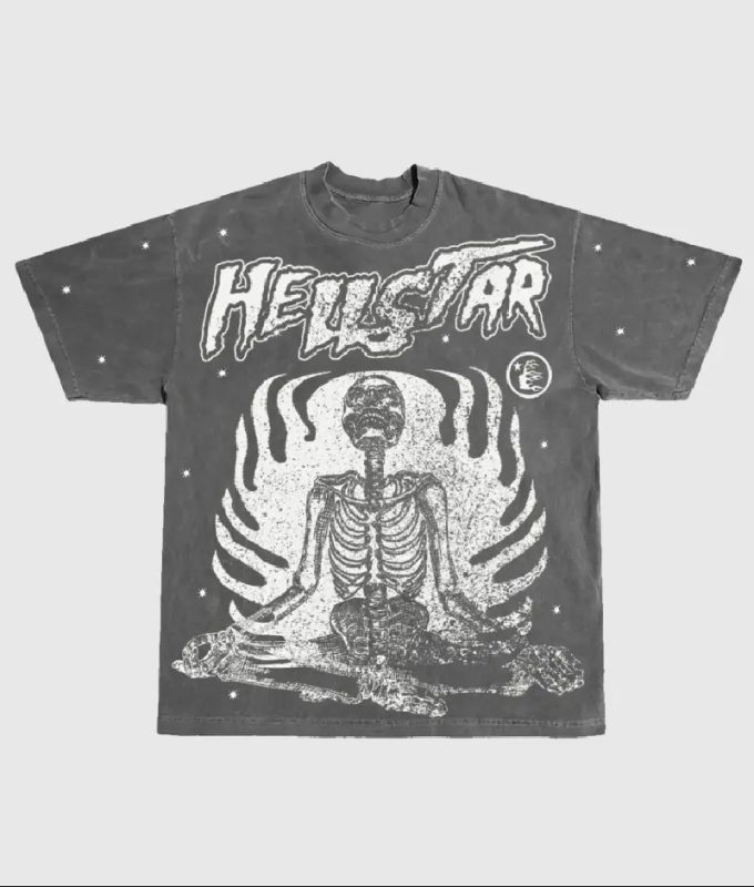 Best Hellstar Studios Inner Peace T-Shirt Black