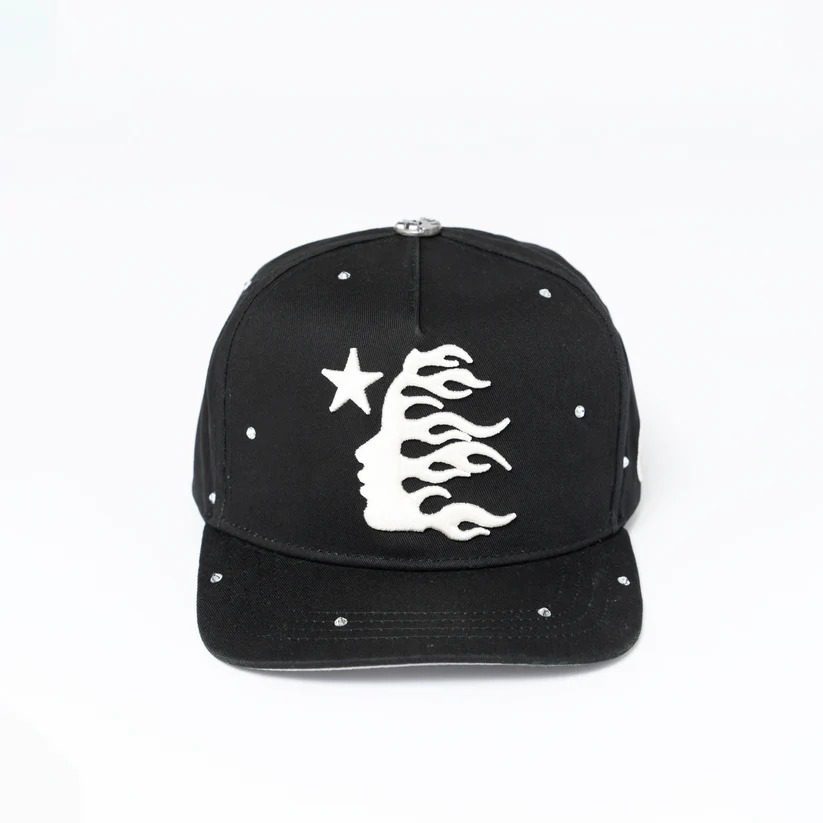 Latest The Hellstar Starry Night SnapBack Hat (Black)